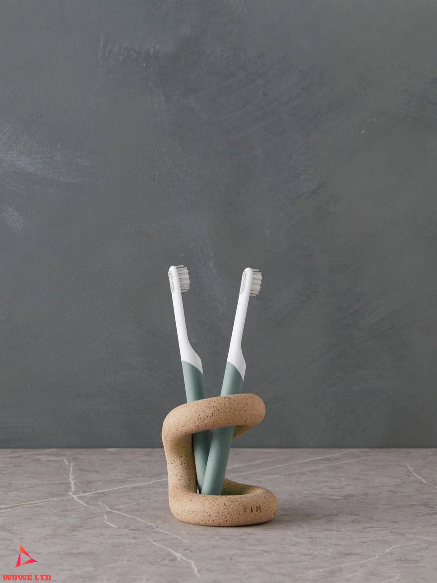 Wooden Toothbrush Holder