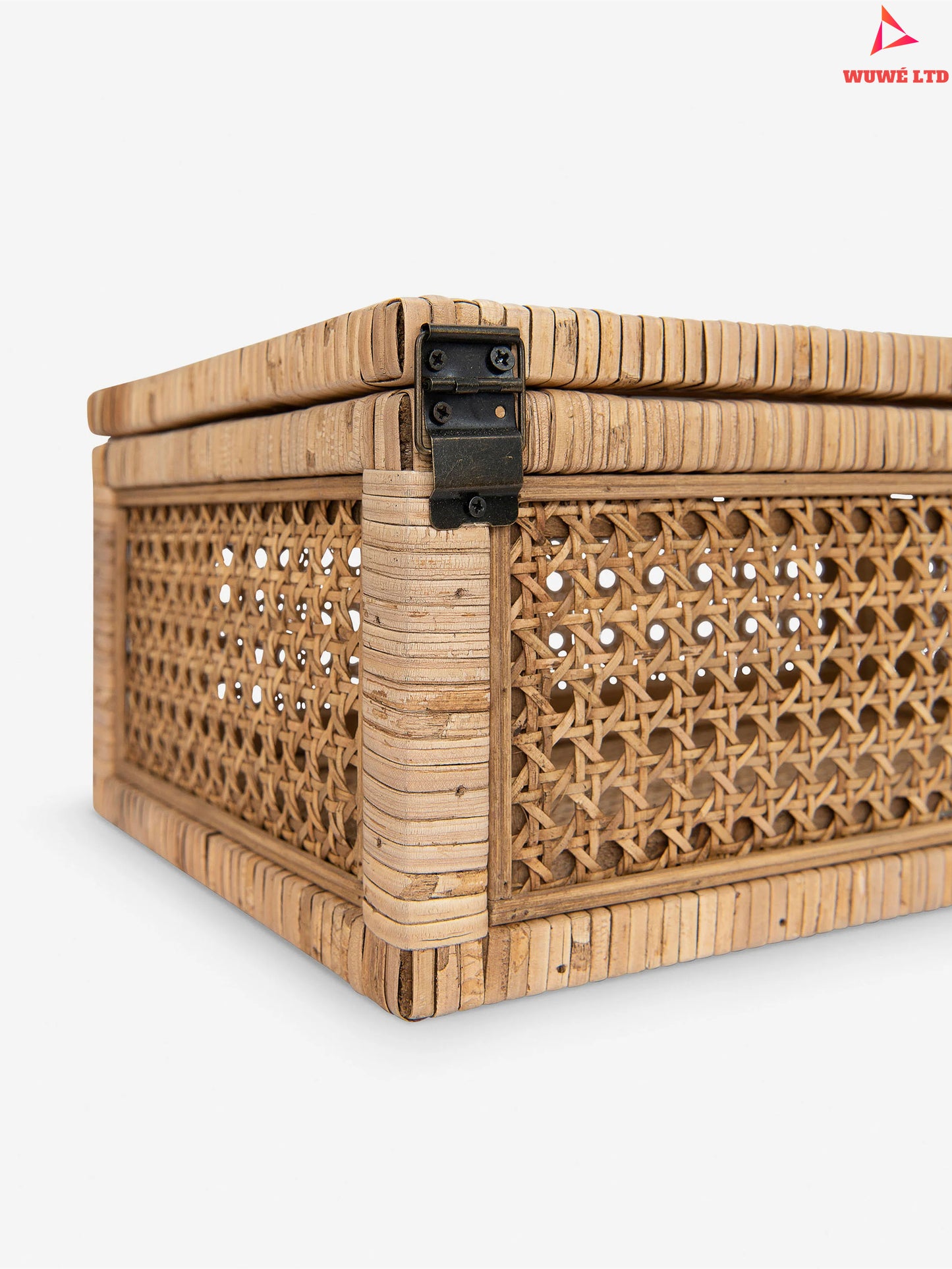 Rattan Storage Boxes (Set of Two)