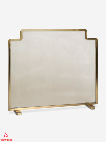 Stainless Steel Fireplace Screen